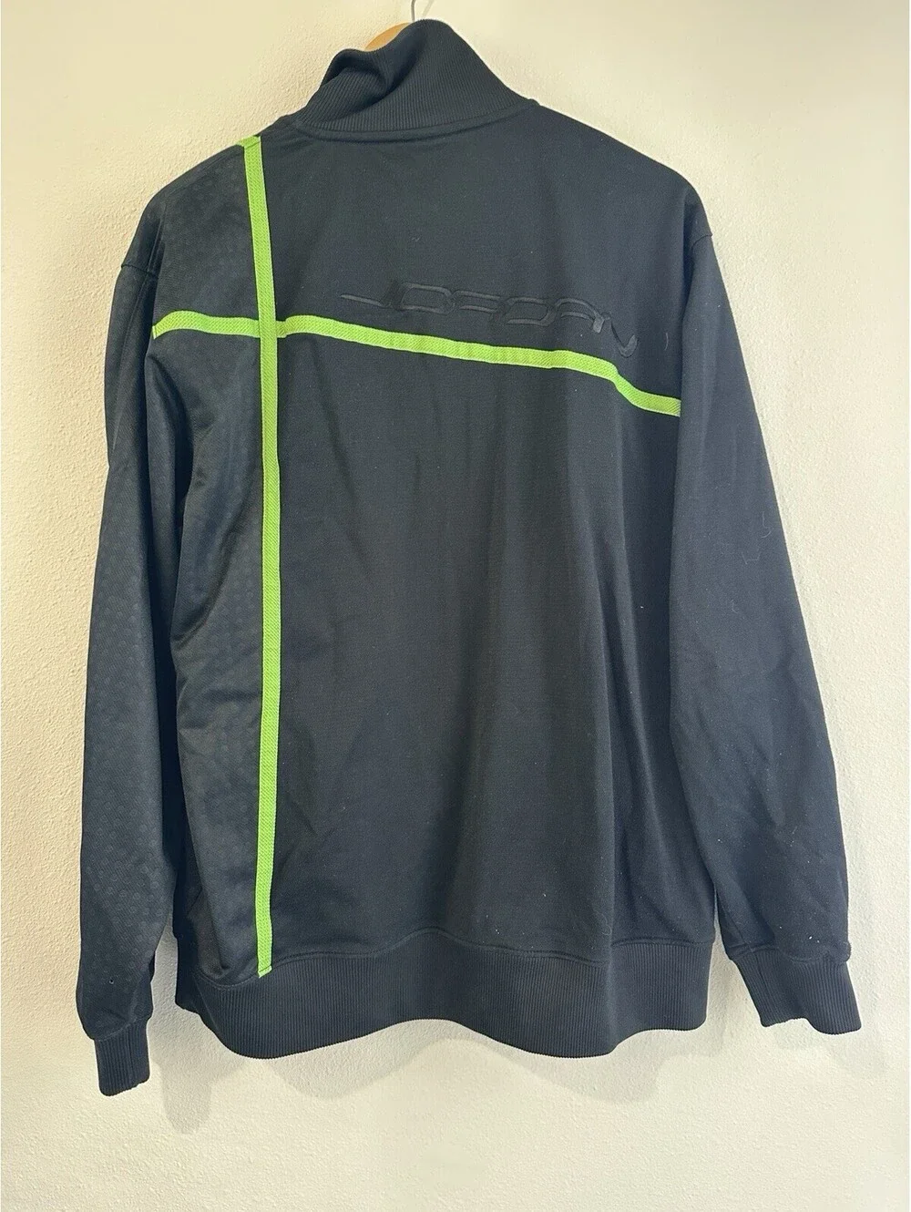 Air Jordan Men's Full Zip Track Jacket Size MEDIUM Neon Green Piping Jumpman